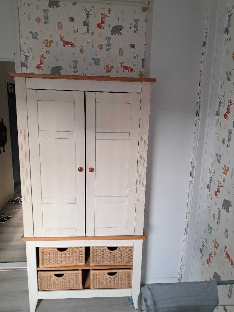 Kinderkast + commode, Kinderen en Baby's, Ophalen, Gebruikt, 50 tot 70 cm, 75 tot 100 cm