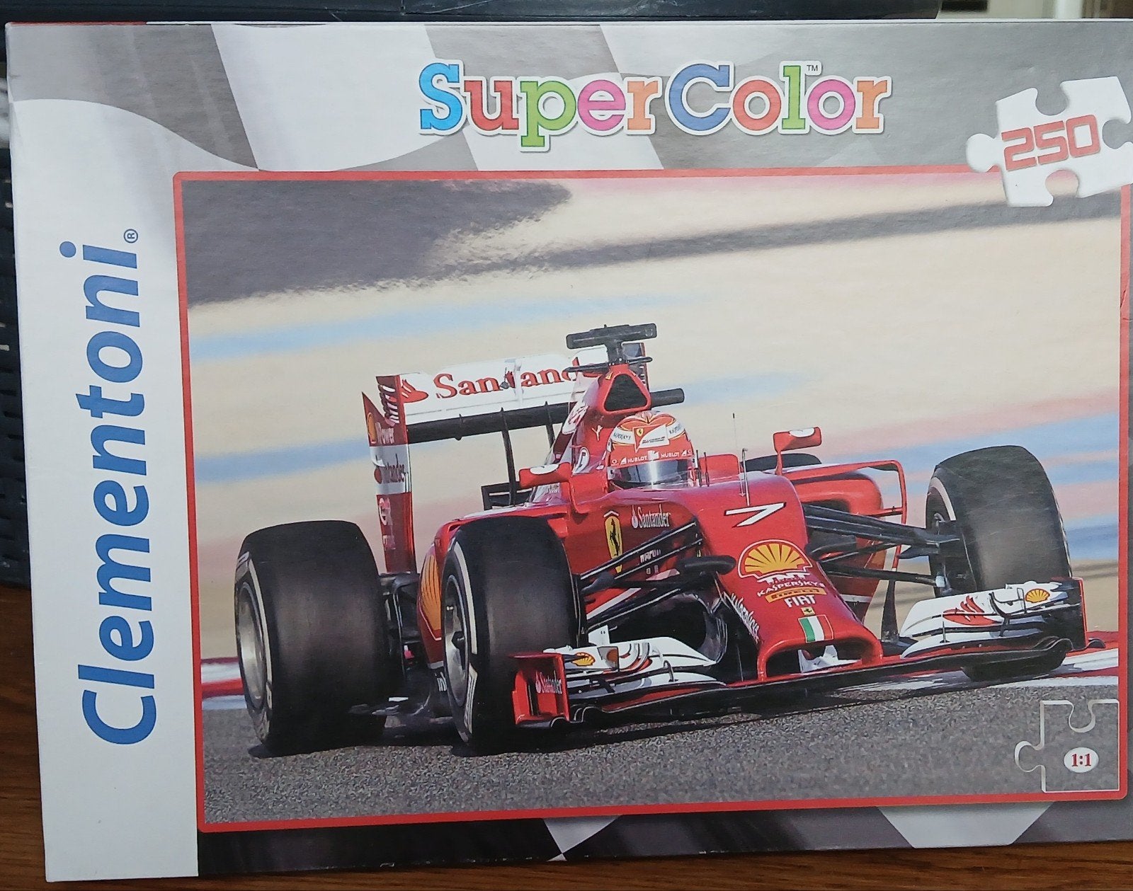 Clementoni SuperColor Formule 1 Puzzel 250 Stukjes, Ophalen, Minder dan 500 stukjes