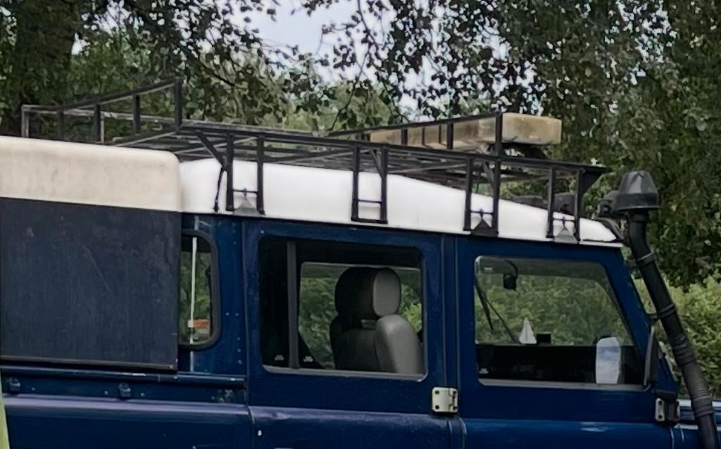 Land Rover Defender Dakrek imperiaal met lichtbalk, Auto diversen, Dakdragers, Ophalen, Gebruikt