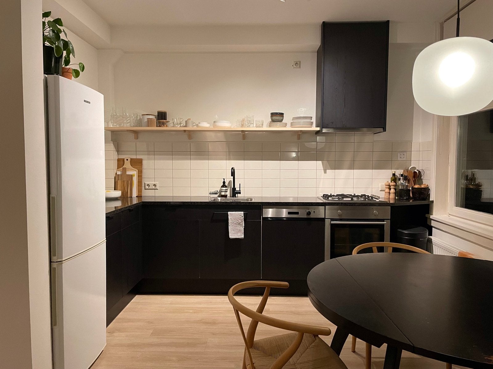 Keuken frontjes in het prachtige Egger U961 ST19, Ophalen of Verzenden, Zo goed als nieuw, Zwart