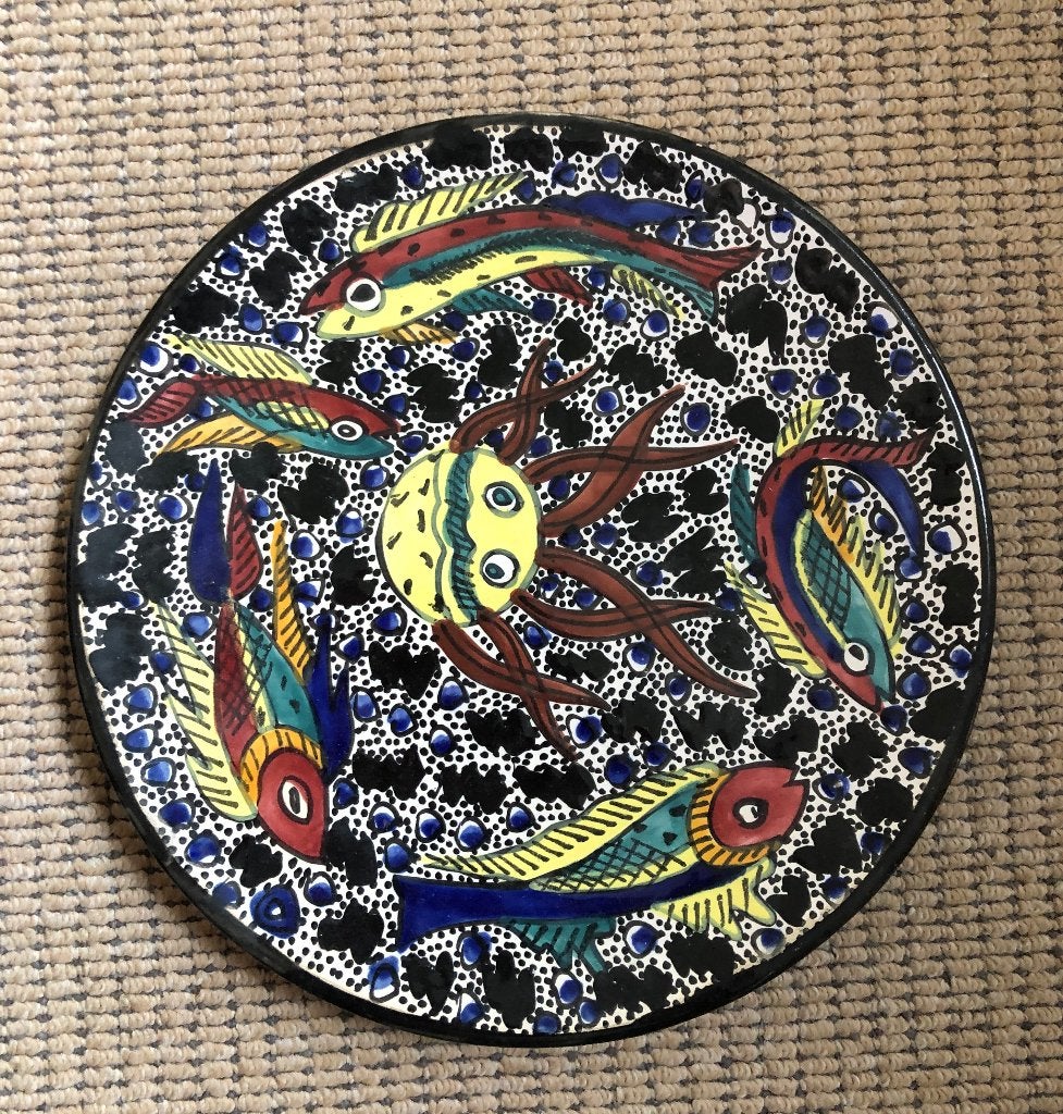 bijzonder  wandbord, Antiek en Kunst, Verzenden