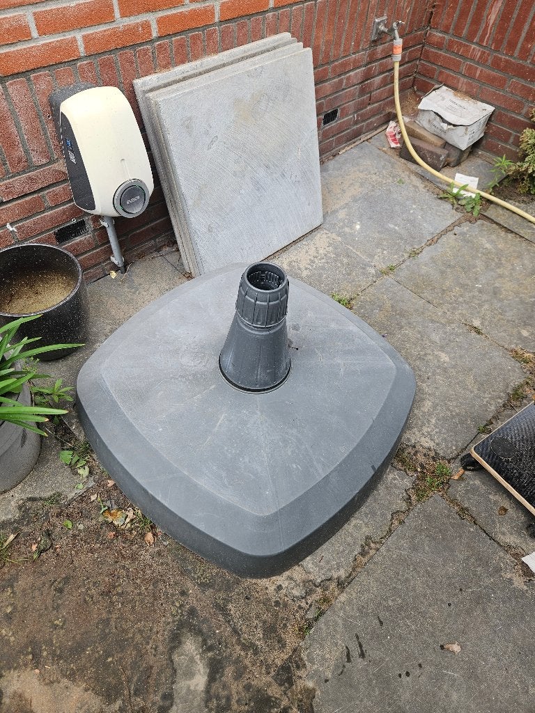 Parasolvoet TEAB, Tuin en Terras, Parasols, Ophalen, Gebruikt, Minder dan 1 meter, Parasolvoet