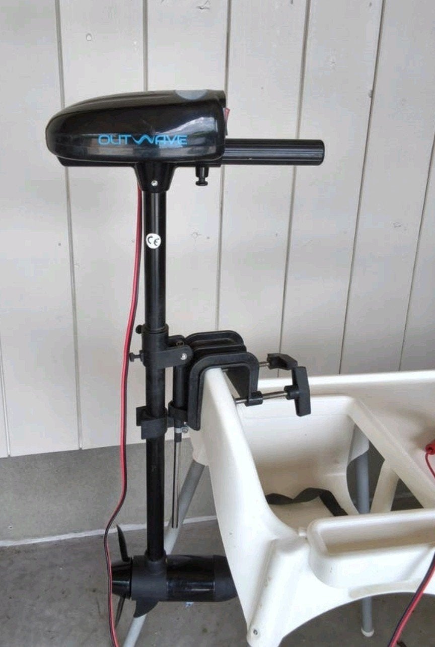 Nette fluistermotor 18lbs!!, Ophalen, Motor en Techniek