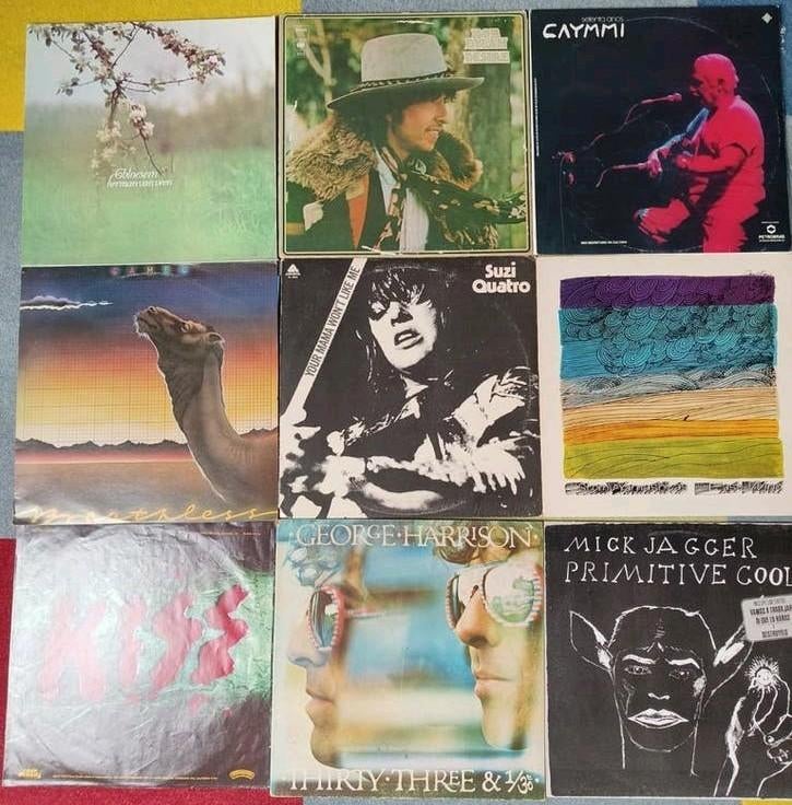 Lp's vinyl pop rock elpees platen, Cd's en Dvd's, Vinyl | Rock, Gebruikt, Poprock, 1970 - 1979, 12 inch, Ophalen of Verzenden