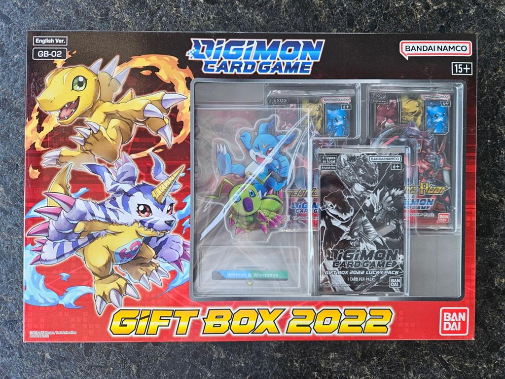 Digimon Card Game Gift Box 2022 GB-02 Engels Nieuw, Ophalen of Verzenden, Nieuw, Overige typen
