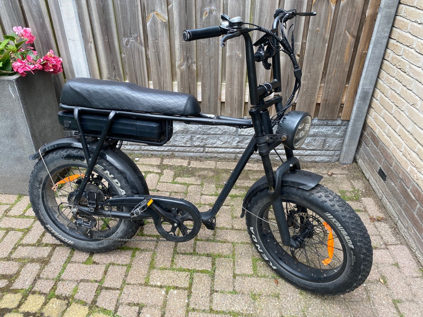 EB4 fatbike, Fietsen en Brommers, Elektrische fietsen, Gebruikt, Overige merken, 47 tot 51 cm, 50 km per accu of meer, Ophalen