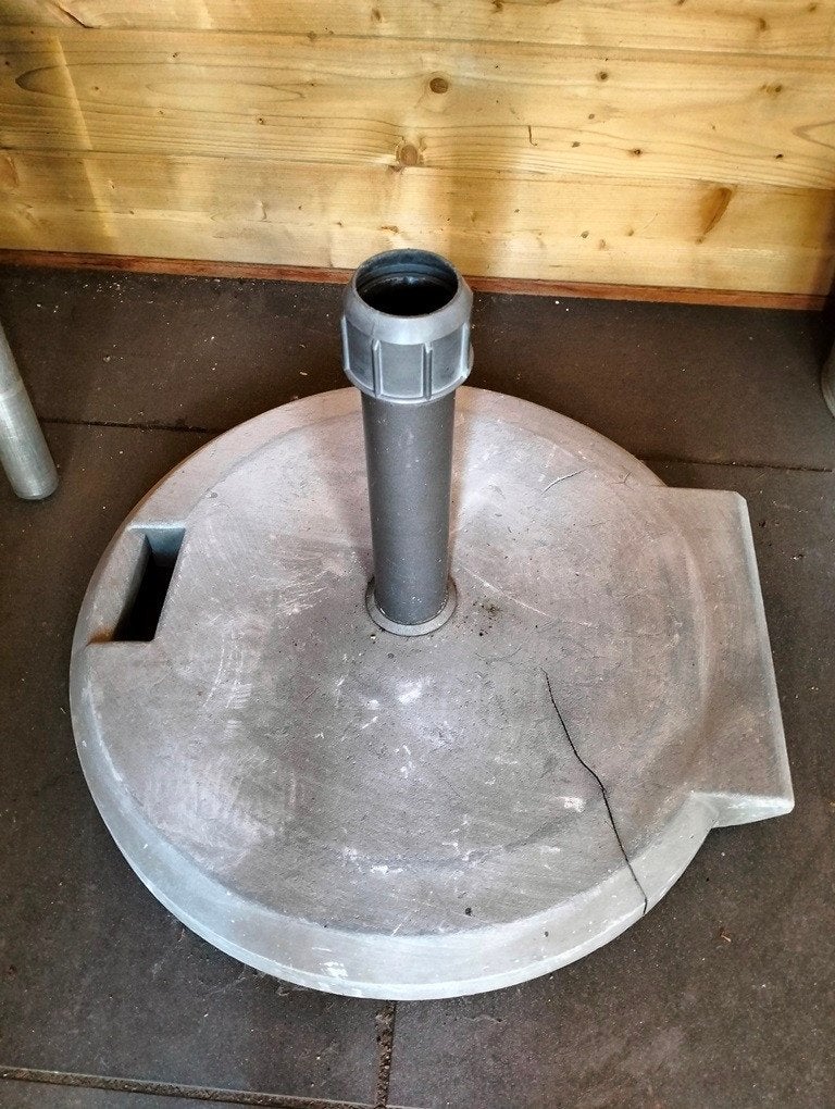 Parasolvoet, Tuin en Terras, Parasols, Ophalen, Gebruikt, Minder dan 1 meter, Parasolvoet