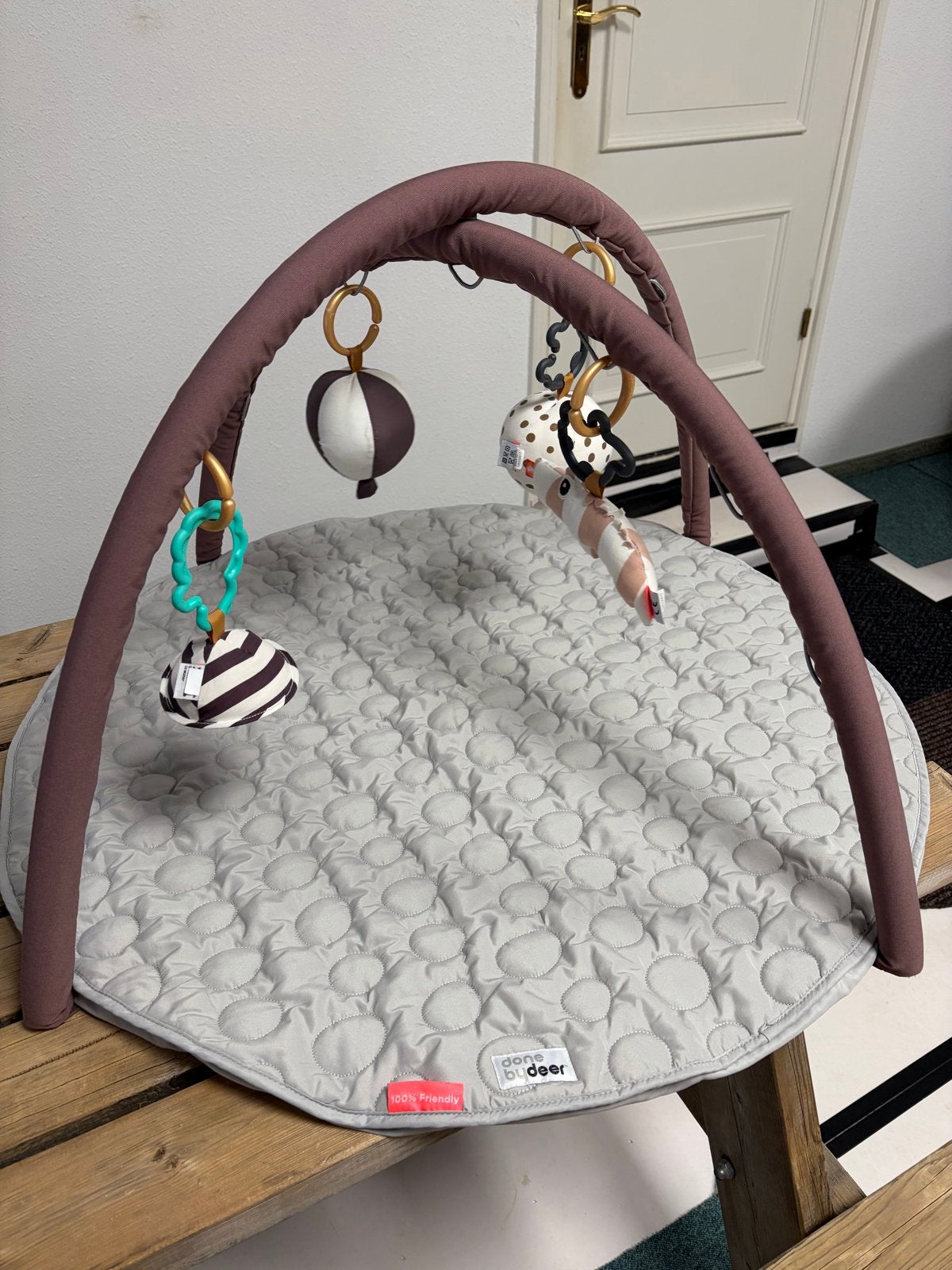 Done by Deer Speelkleed/babygym, Kinderen en Baby's, Speelgoed | Babyspeelgoed, Verzenden, Zo goed als nieuw, Speelkleed