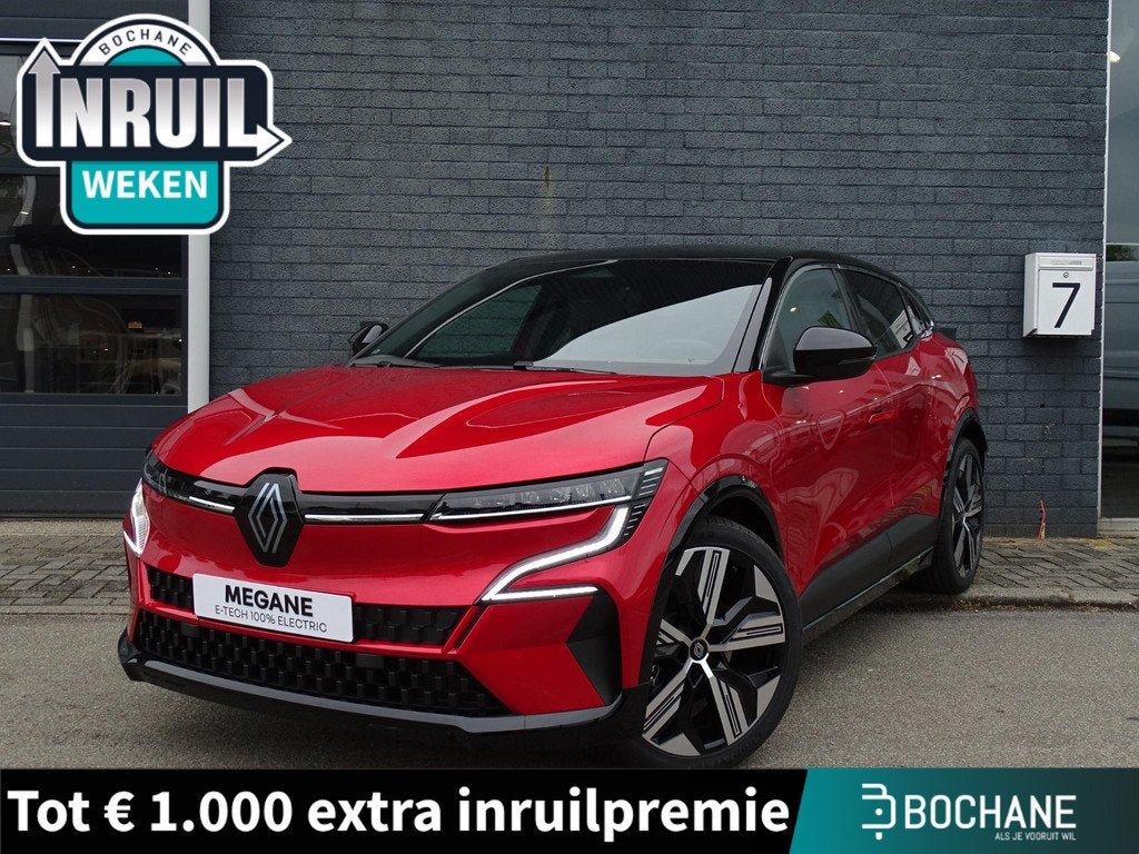 Renault Megane E-Tech comfort range Business Edition 60 kWh, Auto's, Renault, Huisgarantie, Met garantie (alle), 385 min, 218 pk