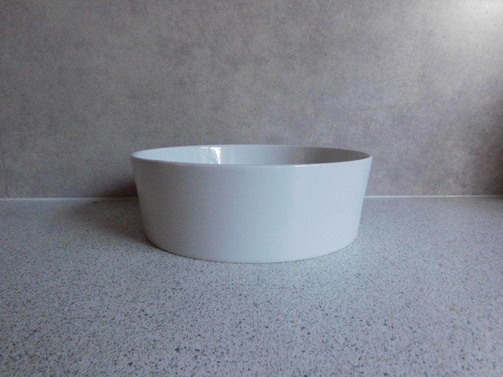 Arzberg Tric Witte Schaal 20x6,5 cm Sieger Design, Arzberg, Ophalen of Verzenden, Modern, Porselein
