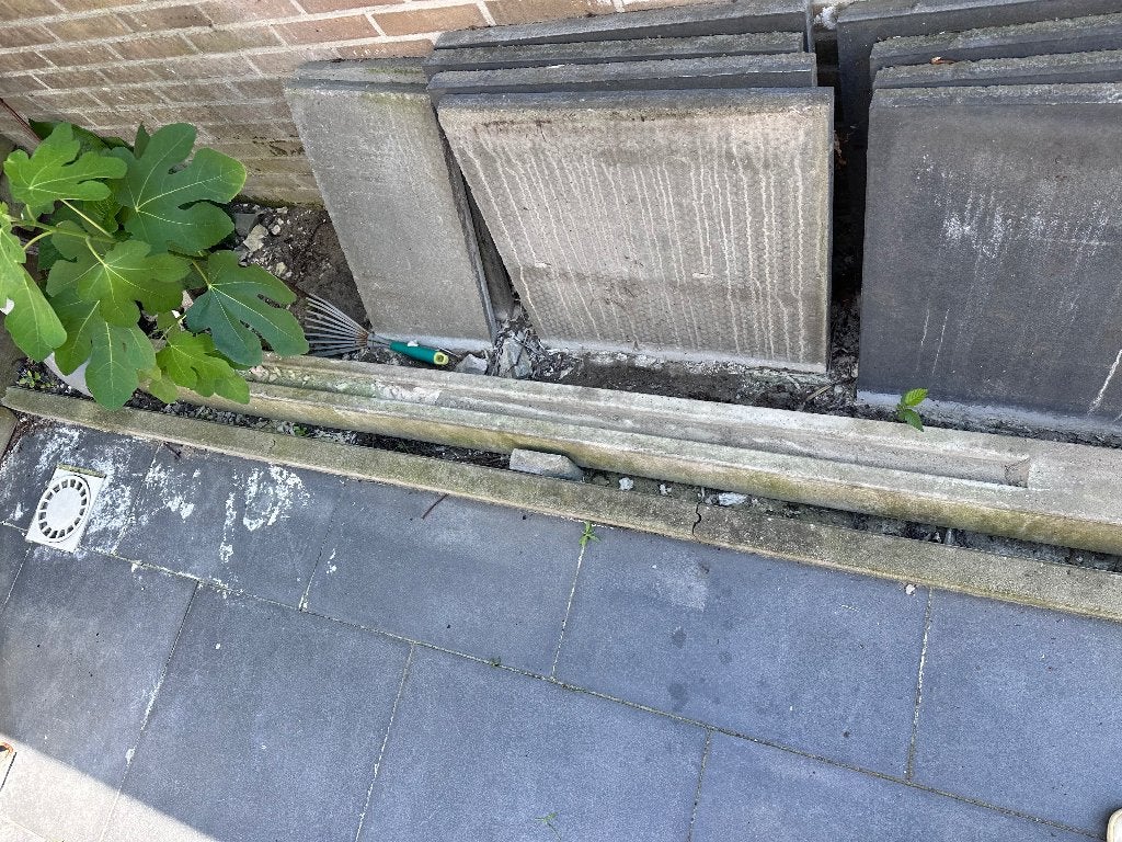 Schutting paal direct afhaalbaar, Ophalen, Zo goed als nieuw, 250 cm of meer, Palen