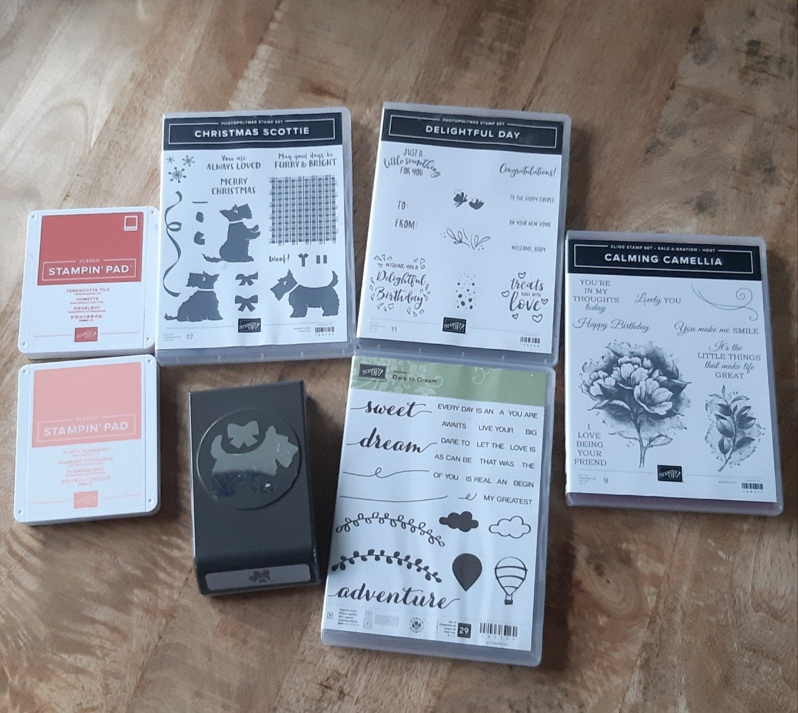 Stampin Up pakketje, Hobby en Vrije tijd, Stempelen, Ophalen of Verzenden, Clearstamp