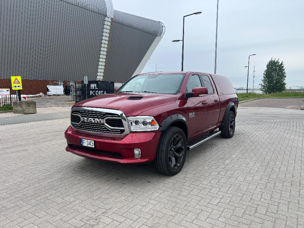 Dodge RAM 1500 5.7 HEMI 8hp LPG grijskenteken, Auto's, Dodge, Particulier, RAM 1500, 4x4, ABS, Achteruitrijcamera, Airbags, Airconditioning