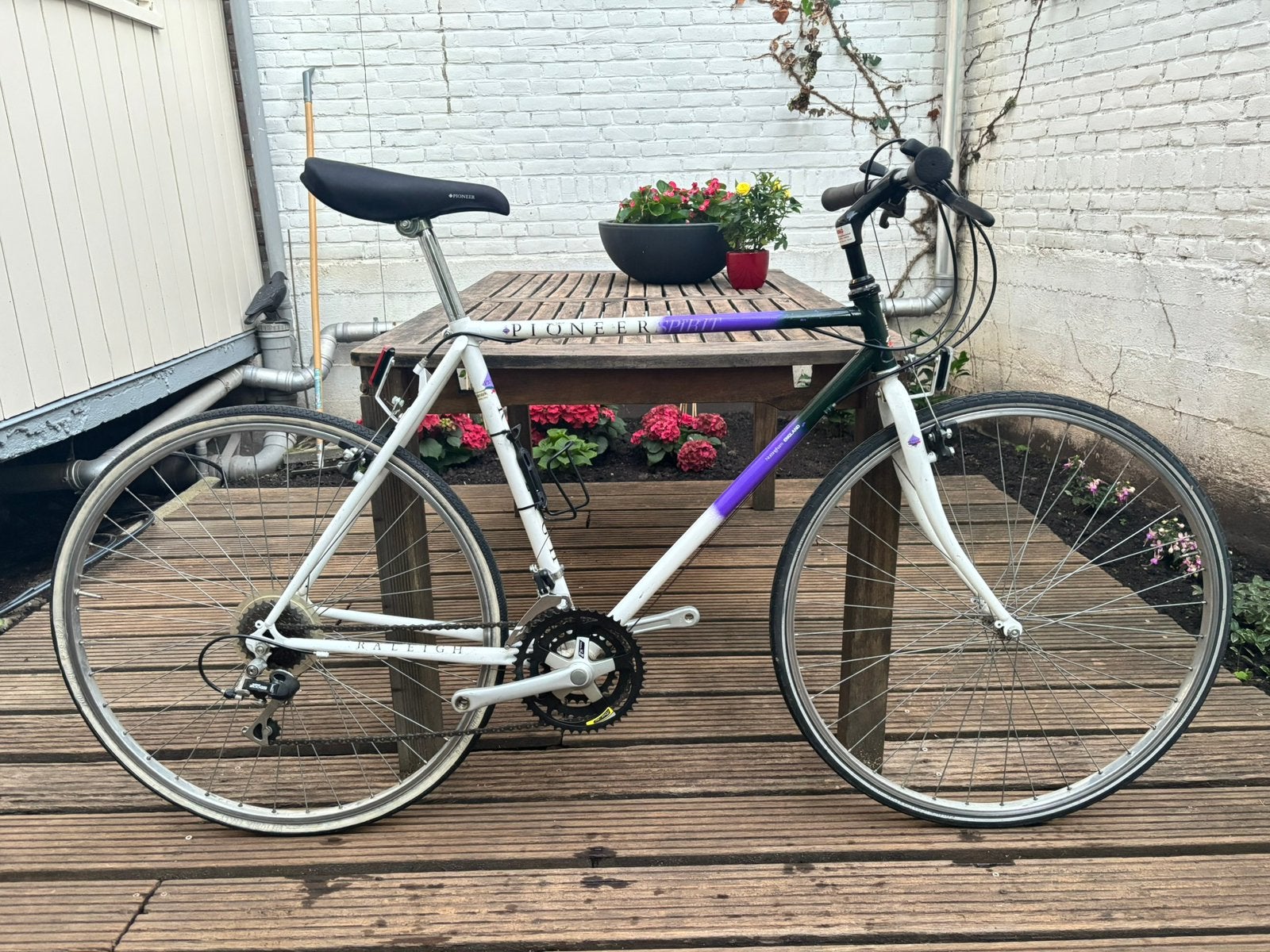 Raleigh Pioneer Spirit, 28 inch, Gebruikt, Velgrem, 49 tot 53 cm