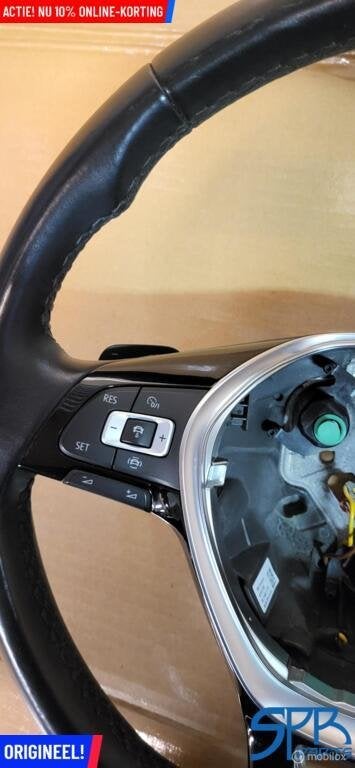 Vw TIGUAN 5NN ALLSPACE LEDER STUUR F1 ACC VIEW MF VERWARMD, Gebruikt, Volkswagen, Ophalen of Verzenden, Volkswagen