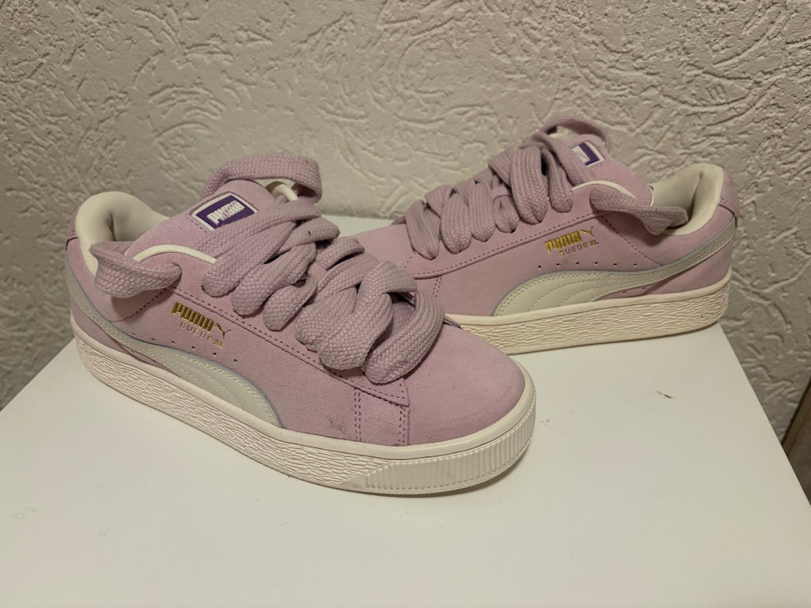 Puma Suede Classic XXI Sneakers - Lila maat 38, Ophalen, Nieuw, Roze, Sneakers of Gympen