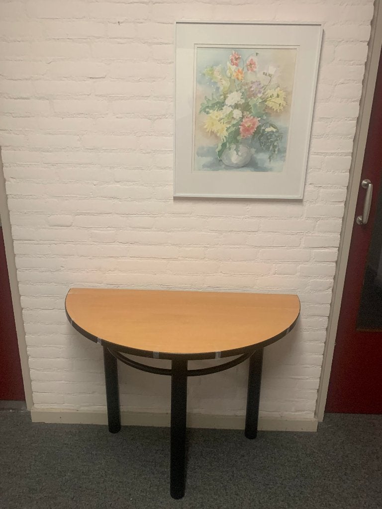 Tafeltje Half Rond, Huis en Inrichting, Ophalen, Gebruikt, Rond, 75 cm of meer