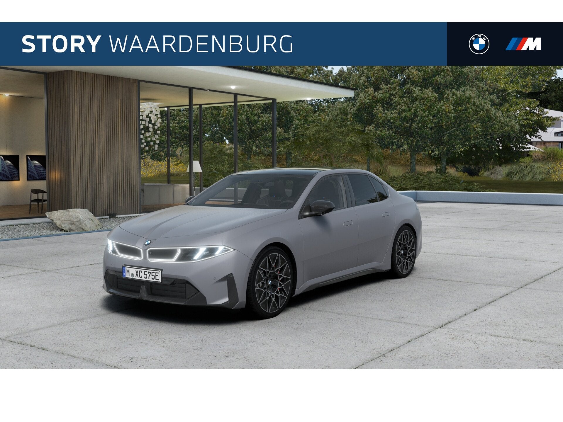 BMW i3 40 xDrive M Sport / Panoramadak / Trekhaak / M Sports, Auto's, Automaat, Dealer onderhouden, Zwart, 2065 kg