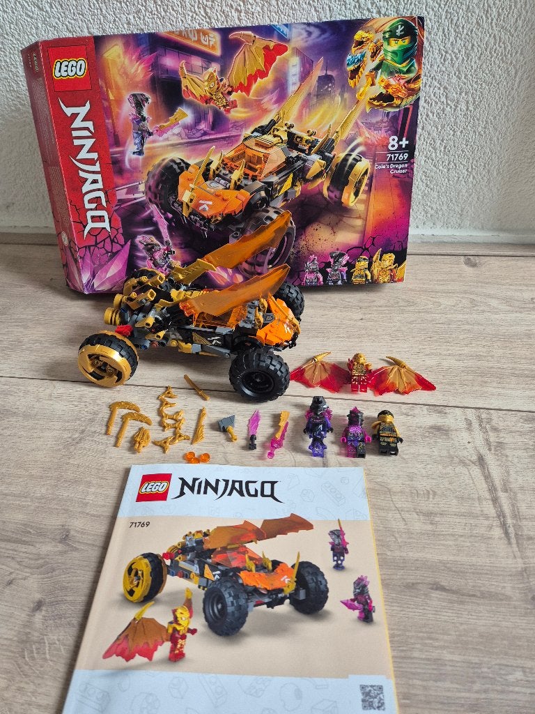 Lego Ninjago 71769 Cole's Dragon Cruiser, Gebruikt, Lego, Ophalen of Verzenden, Ninjago