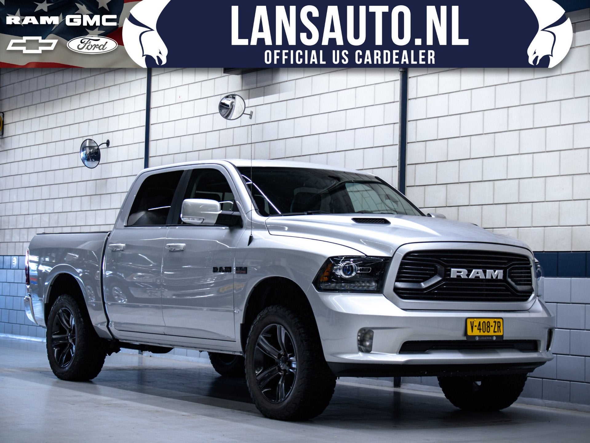 Dodge Ram 1500 Sport | 5.7L HEMI V8 4x4 (bj 2021), Automaat, Gebruikt, 5654 cc, Bedrijf