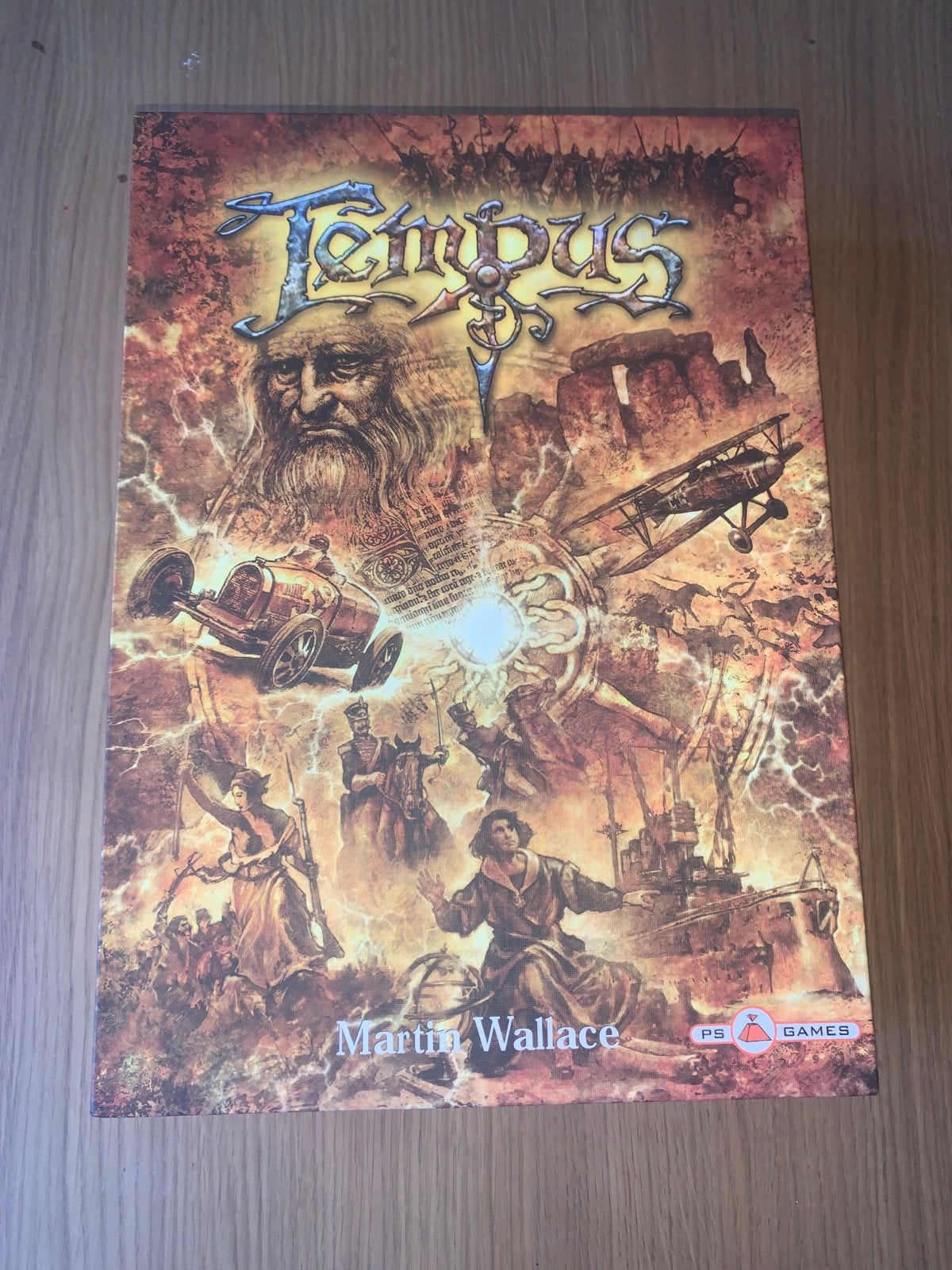 Tempus Bordspel - Strategisch Spel van Martin Wallace, Drie of vier spelers, Ophalen of Verzenden, Zo goed als nieuw
