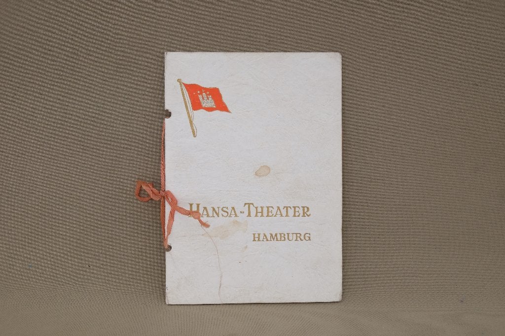 programmaboekje Hansa Theater Hamburg  1953, Verzamelen, Ophalen of Verzenden, Gebruikt, Boek, Tijdschrift of Artikel