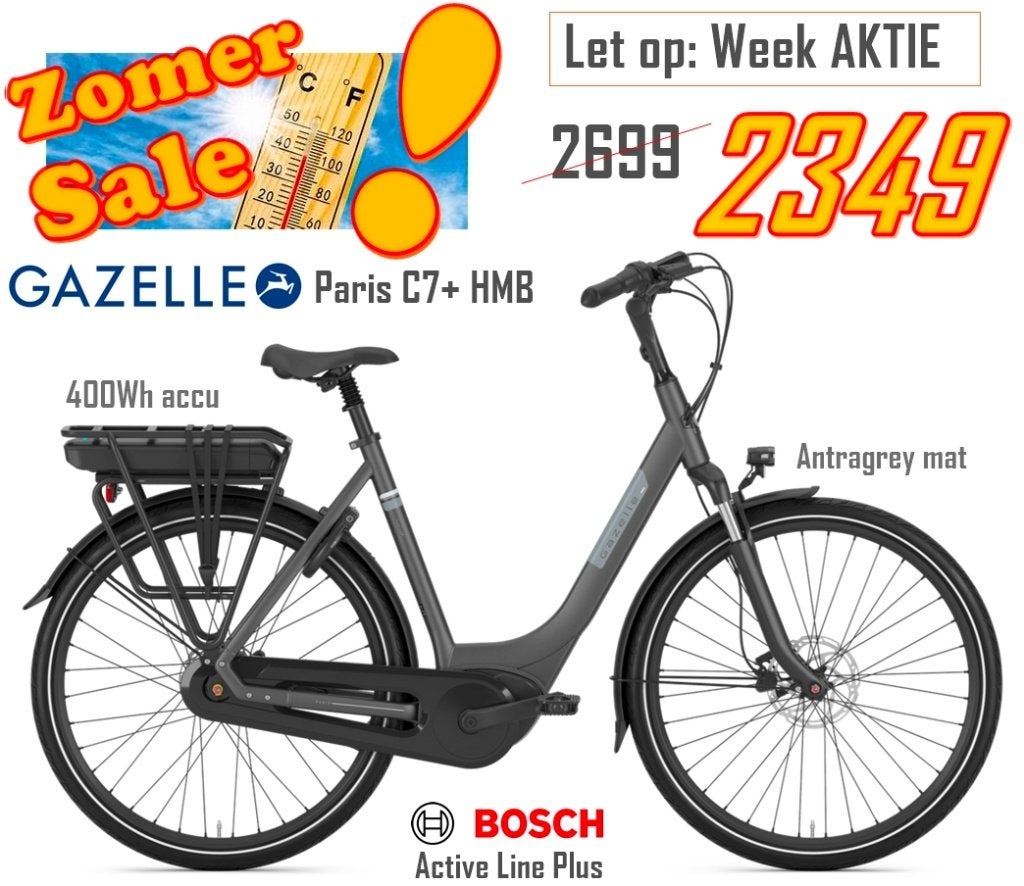 E-Bike ZOMERSALE: Gazelle & Qwic E-Bikes voor Aktieprijzen !, Ophalen, Nieuw, 51 tot 55 cm, 50 km per accu of meer