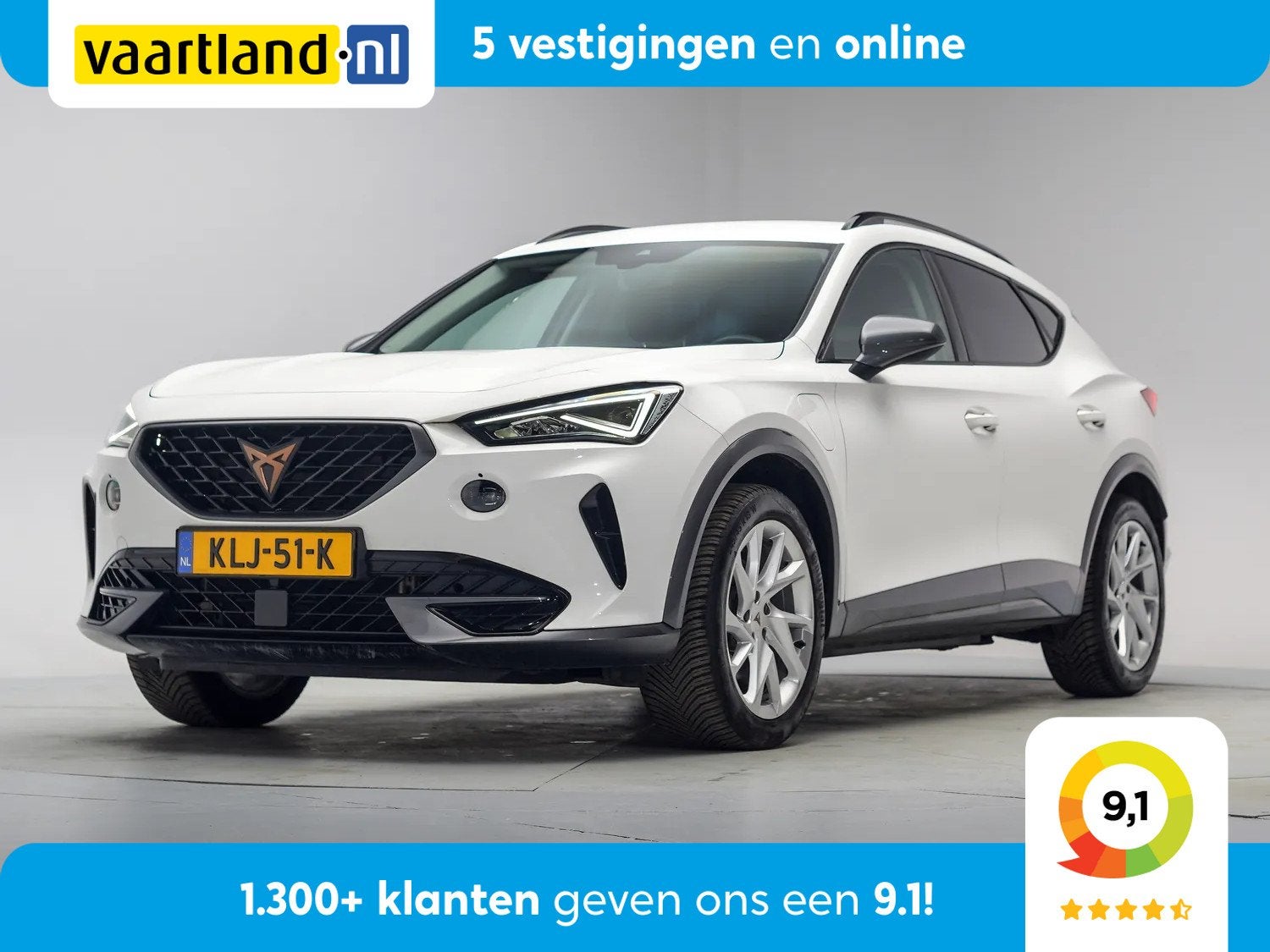 CUPRA Formentor 1.4 TSI e-Hybrid Essential Business [ LED Vi, Automaat, Gebruikt, 4 cilinders, Formentor