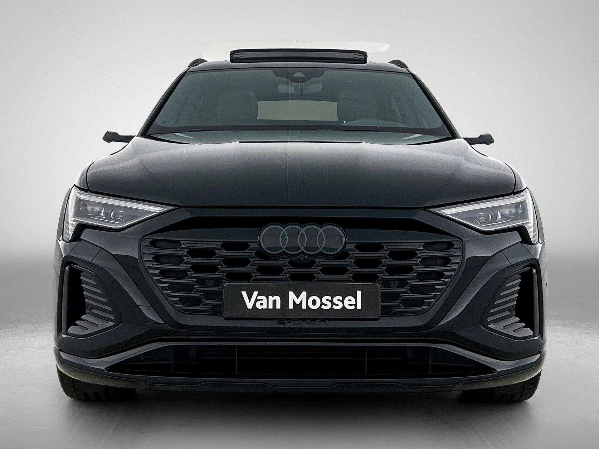 Audi Q8 Sportback e-tron 55 quattro S Edition 115 kWh 408 PK, Auto's, 12 maanden, Zwart, Leder, Vierwielaandrijving