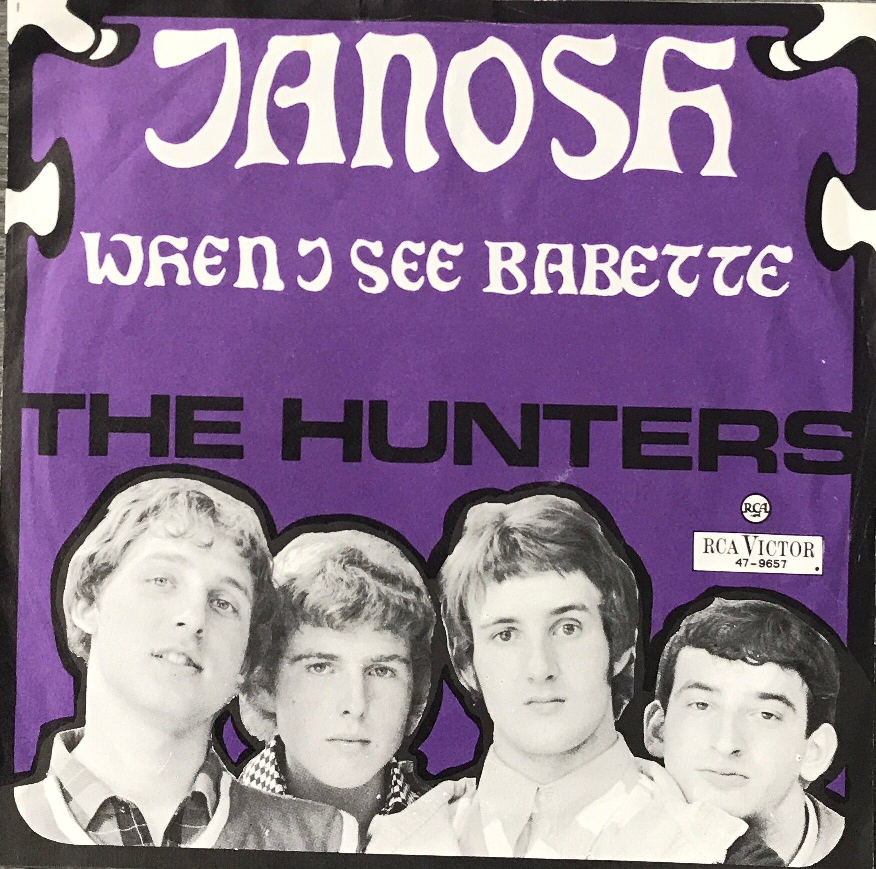 The HUNTERS - Janosh (NL’66) plaat HEEL MOOI (NLop40), Verzenden, 7 inch