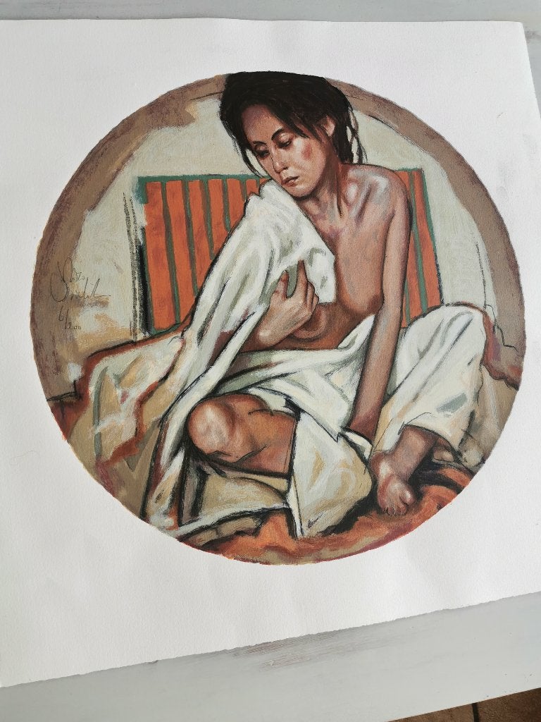 Origineel werk van Nico Vrielink, Ophalen