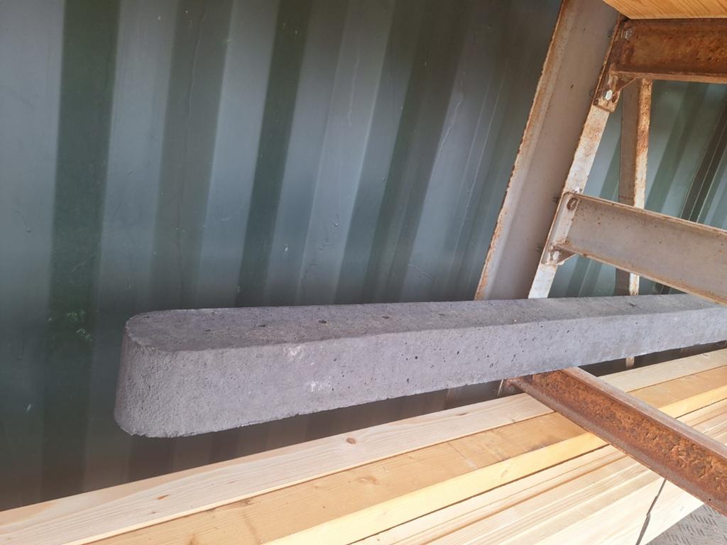 Schutting paal antraciet, Tuin en Terras, Schuttingen, Ophalen of Verzenden