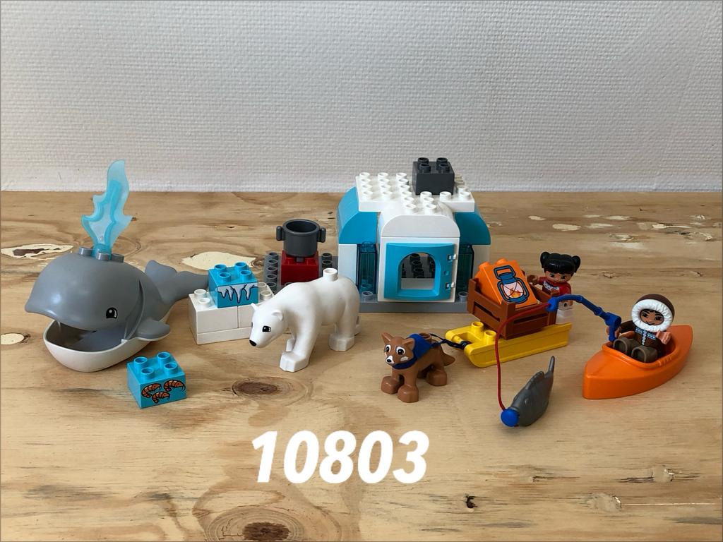 Duplo poolgebied 10803 (compleet) 1, Ophalen of Verzenden, Zo goed als nieuw, Complete set, Duplo