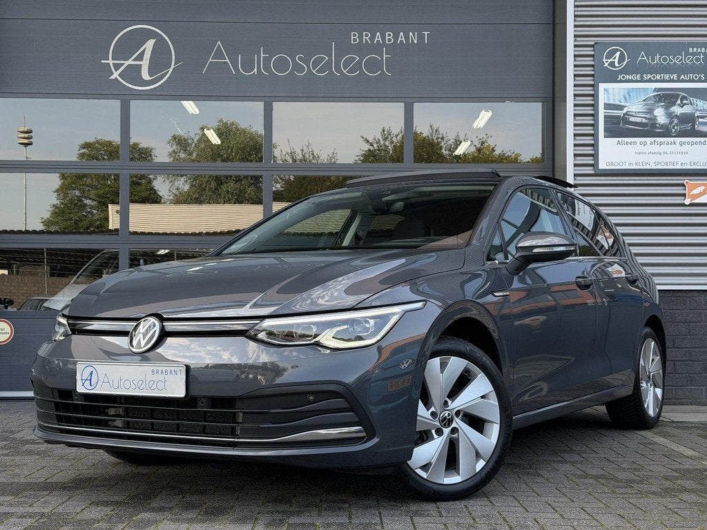 Volkswagen Golf 1.5 eTSI Style Pano | HUD | Eerste eigenaar, 150 pk, Bedrijf, Zilver of Grijs, Te koop
