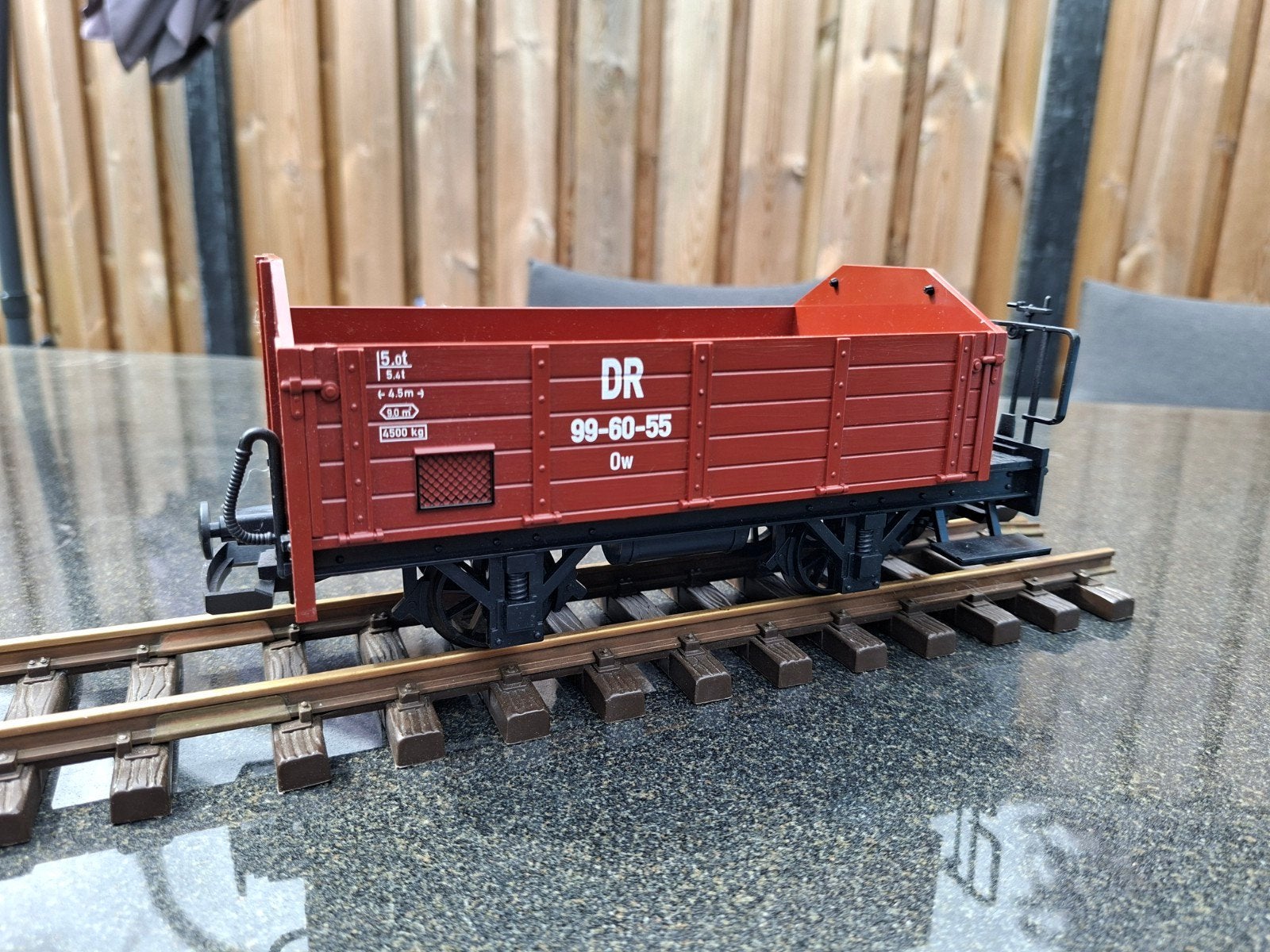 zgan lgb hoge bakwagon DR uitvoering ook voor Harz Bahn, Ophalen of Verzenden, Zo goed als nieuw, Wagon, LGB