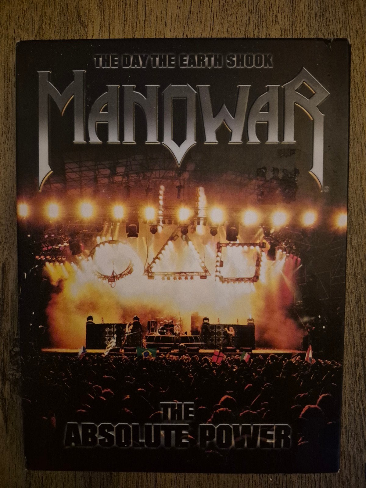 Manowar - The Day the Earth Shook (2 DVD, 2006), Cd's en Dvd's, Alle leeftijden, Engels, Inclusief doosje, Ophalen of Verzenden