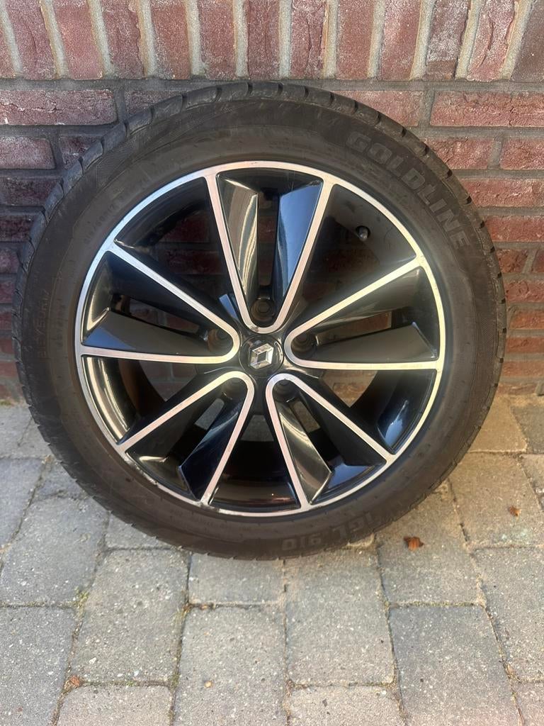 Velgenset met zomerband, Auto-onderdelen, Banden en Velgen, Ophalen, 215 mm, Velg(en), 17 inch