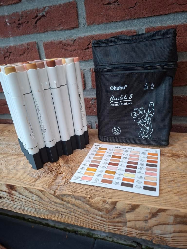 Ohuhu marker organizer (exclusief stiften), Hobby en Vrije tijd, Tekenen, Ophalen of Verzenden, Nieuw