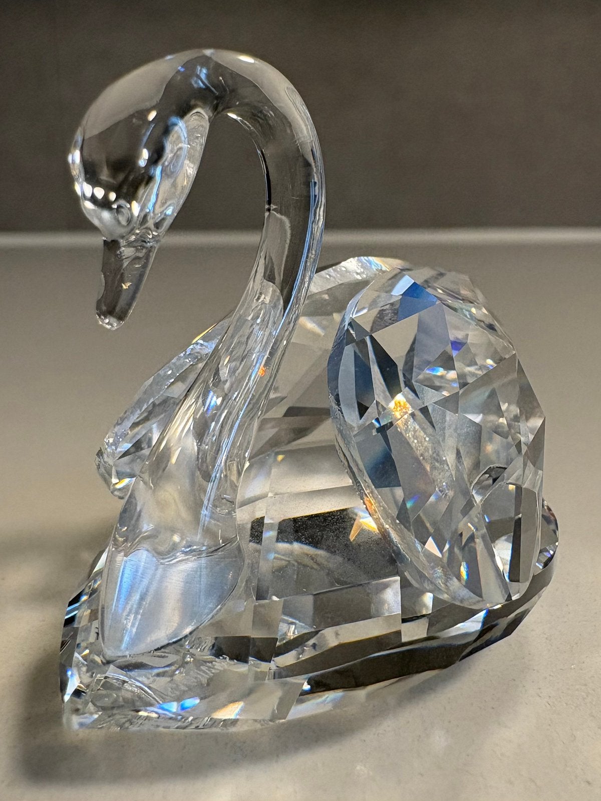 Swarovski Kristal - Zwaan (medium), Verzamelen, Swarovski, Ophalen of Verzenden, Zo goed als nieuw, Figuurtje