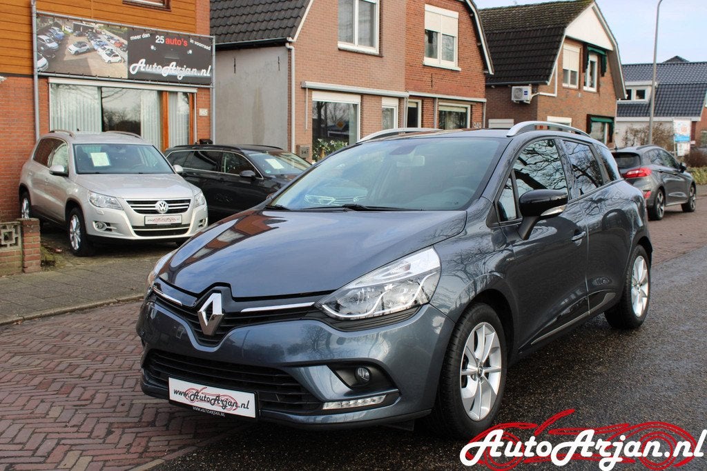 Renault Clio Estate 1.2 16V Limited Navi, Bleutooth, Trekhaa, Voorwielaandrijving, Euro 5, Stof, Gebruikt