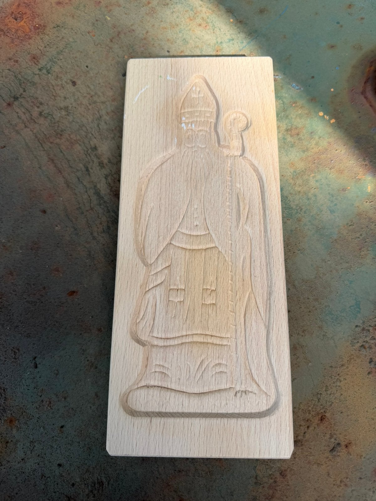 Speculaas plankje sinterklaas, Ophalen of Verzenden