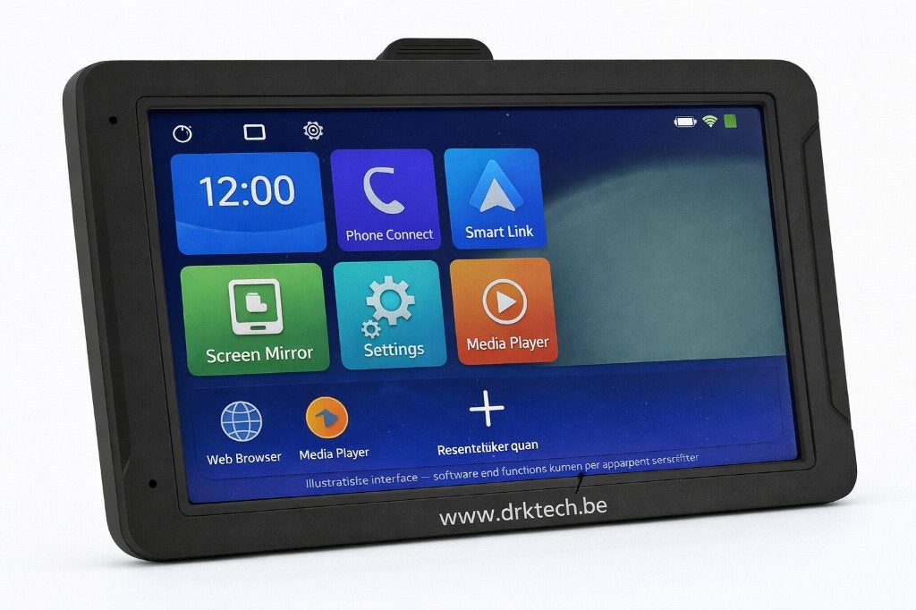 7 inch Apple Carplay- Android Auto Caravan, Truck GPS Tablet, Ophalen of Verzenden, Nieuw