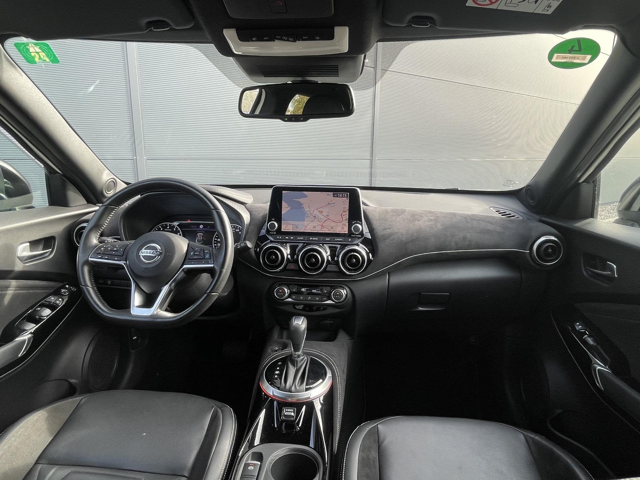 Nissan Juke 1.0 DIG-T N-Design | Automaat | Bose | 360 Camer, Auto's, Nissan, Wit, Bedrijf, 3 cilinders, 638 kg