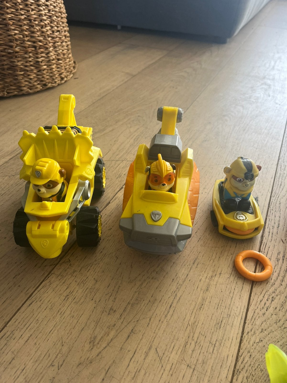Paw patrol voertuigen en poppetjes, Kinderen en Baby's, Ophalen of Verzenden, Gebruikt