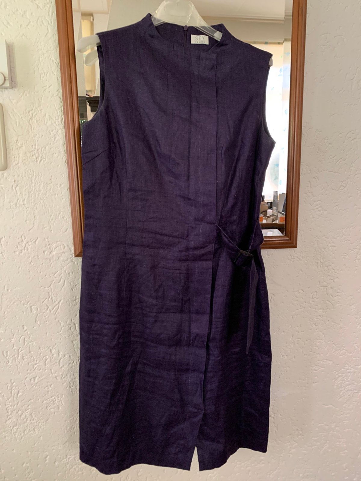 Sey Studio jurk, Kleding | Dames, Ophalen of Verzenden, Zo goed als nieuw, Paars, Knielengte