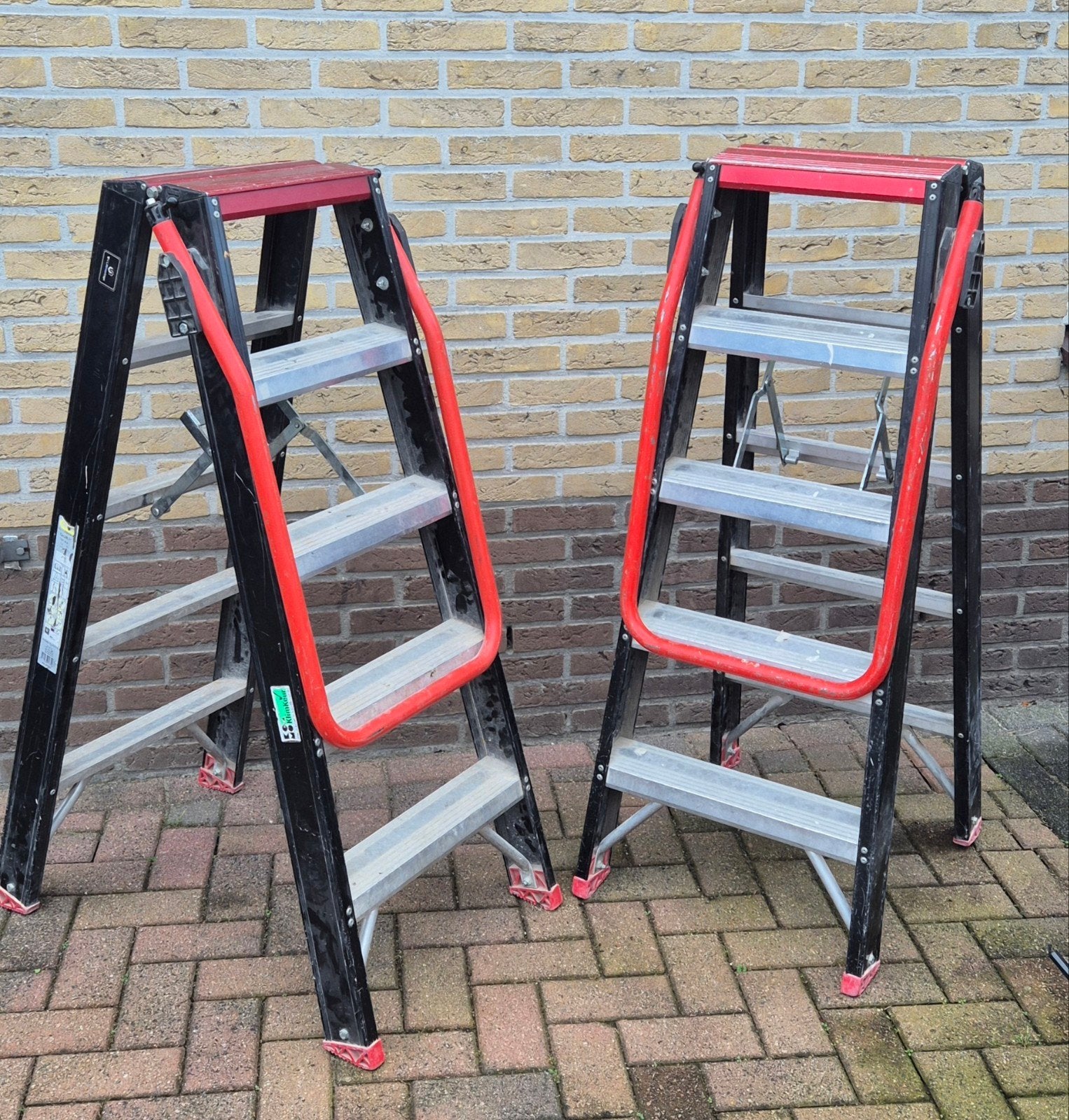 Altrex Taurus Professionele Trappen - Set van 2, Ophalen, Gebruikt, Trap, Opvouwbaar of Inschuifbaar