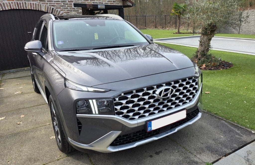 Hyundai Santa Fe Hybrid-4WD-Full Option (Prem.Plus)-Topstaat, Auto's, Hyundai, Particulier, Santa Fe, 360° camera, 4x4, ABS, Achteruitrijcamera