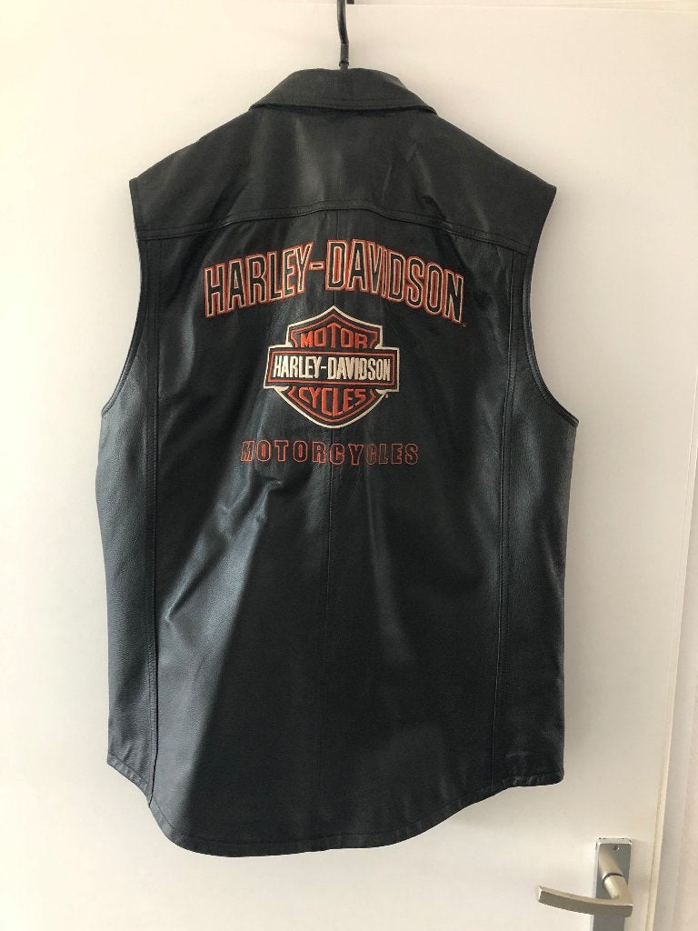 Harley Davidson vest/gillet, Heren, Ophalen of Verzenden, Tweedehands, Harley-Davidson