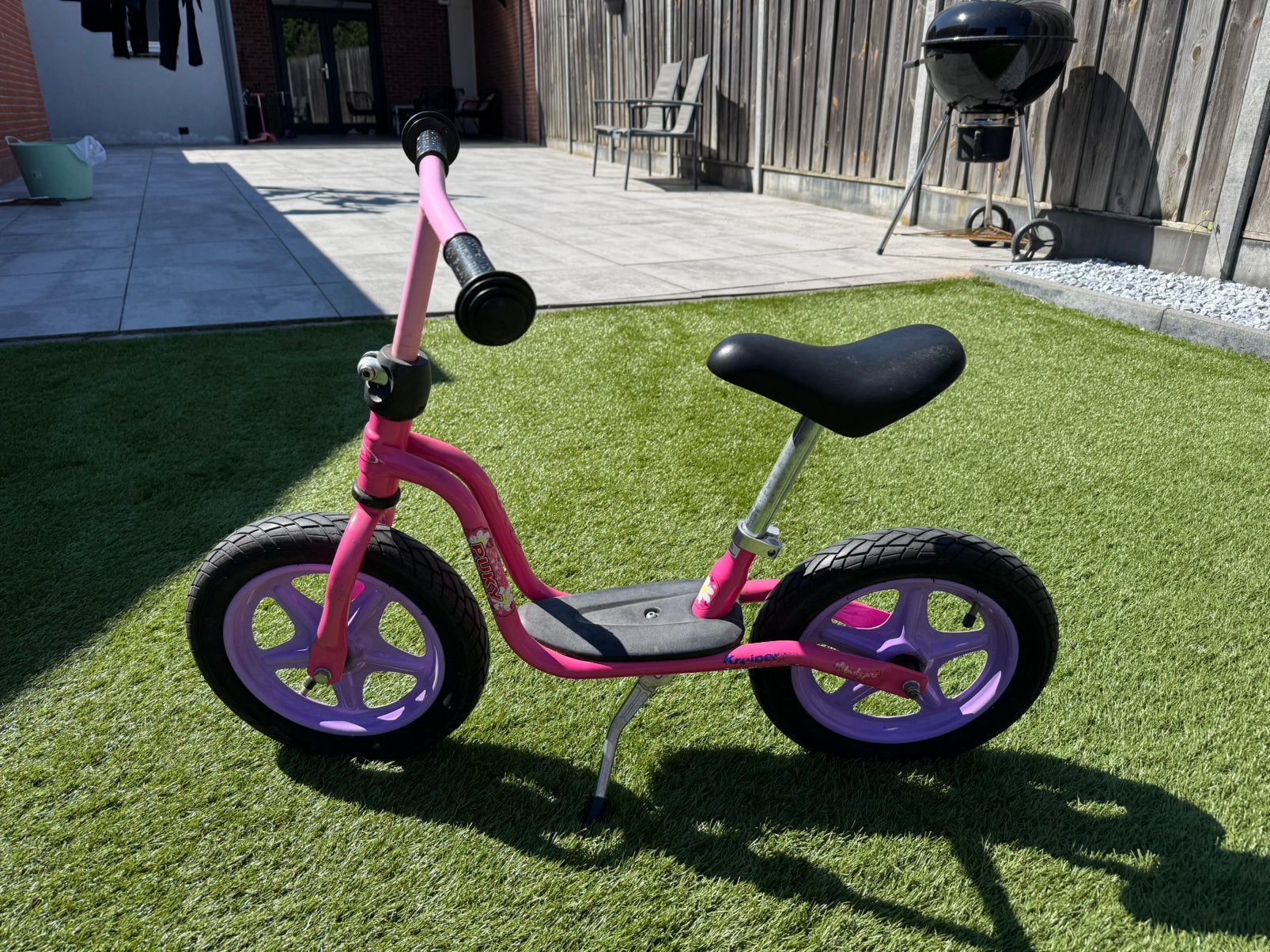 Loopfiets, Ophalen, Zo goed als nieuw