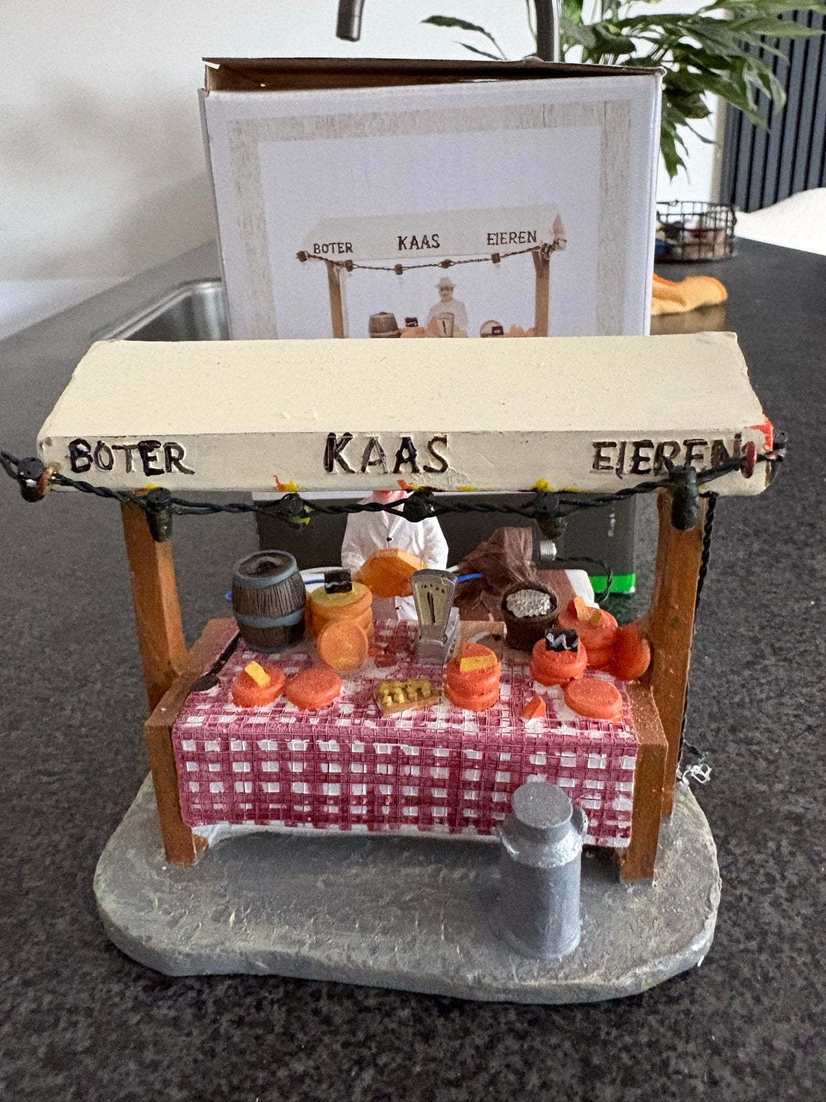 Kerstdorp huisjes en accessoires - Diverse sets, Gebruikt, Meerkleurig, Overige stijlen, Ophalen of Verzenden